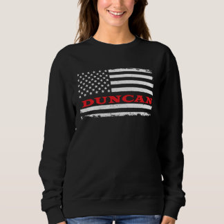 Arizona American Flag Duncan USA Patriotic Souveni Sweatshirt