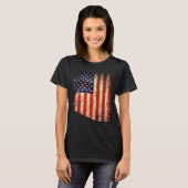 Arizona American Flag Vintag Country Staat T-Shirt (Vorne ganz)