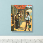 Arizona "Amerikas Bestes Spiel" Cachese Leinwanddruck (Insitu (Holzboden))