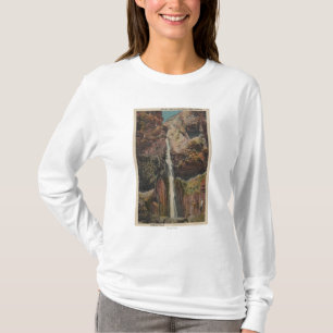 Arizona - Ansicht des Bandes fällt in Grand Canyo T-Shirt