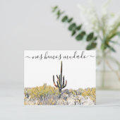 Arizona Anuncio de Mudanza Postkarte (Stehend Vorderseite)
