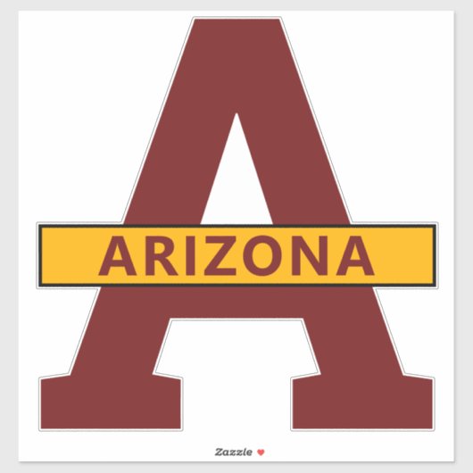 Arizona Aufkleber (Blatt)