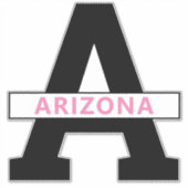 Arizona Aufkleber (Vorderseite)