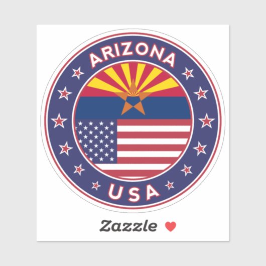 Arizona Aufkleber (Blatt)