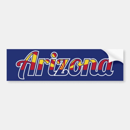 Arizona Autoaufkleber (Vorne)