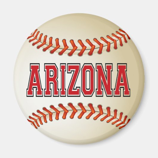 ARIZONA BASEBALL MAGNET (Vorne)