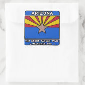 Arizona Begrüßungsschild dekorative Aufkleber (Tasche)