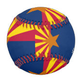 Arizona Best Vater, patriotische USA, Arizona Flag Baseball (Rückseite)