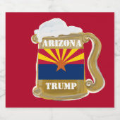 ARIZONA BIERFLASCHENETIKETT (Einzelnes Label)