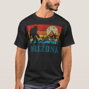 Arizona Bigfoot Vintage Berge Wandern T-Shirt