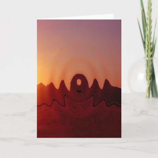 Arizona-Bildungen Feiertagskarte (Vorderseite)