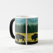 Arizona bis Yellowstone: Nationalparkabenteuer Verwandlungstasse (Vorderseite Links)