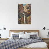 Arizona - Blick auf die Wasserfälle im Grand Canyo Leinwanddruck (Insitu (Schlafzimmer))