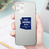 Arizona Blue im Jahr 2024 gedreht Aufkleber (Telefon)