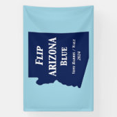 Arizona Blue im Jahr 2024 gedreht Banner (Vertikal)