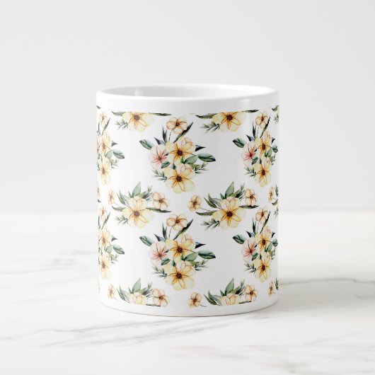 Arizona Blumen Jumbo-Tasse (Vorderseite)