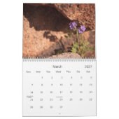 Arizona-Blumen Kalender (Mär 2027)