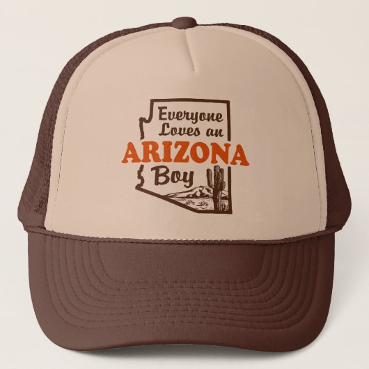 Arizona Boy Truckerkappe (Vorderseite)