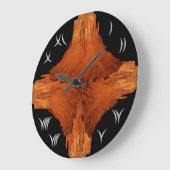 Arizona Buttes Große Wanduhr (Winkel)