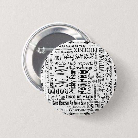 Arizona Buzz Words Button (Vorne & Hinten)