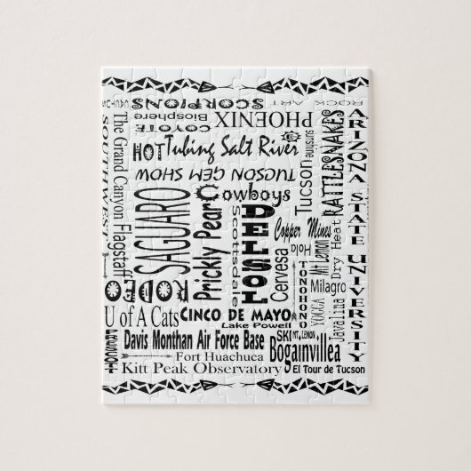 Arizona Buzz Words Puzzle (Vertikal)