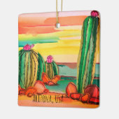 Arizona Cacti Keramikornament (Links)