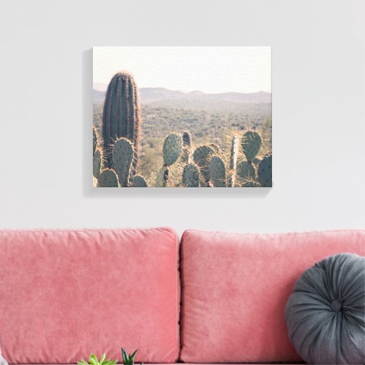 Arizona Cacti | Leinwand Art (Insitu (Wohnzimmer))