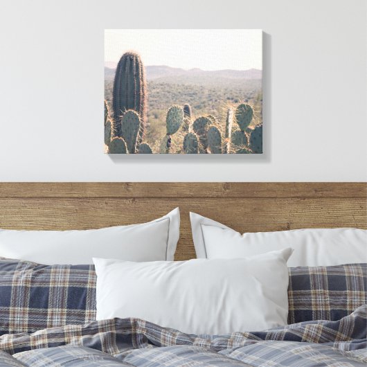 Arizona Cacti | Leinwand Art (Insitu (Schlafzimmer))