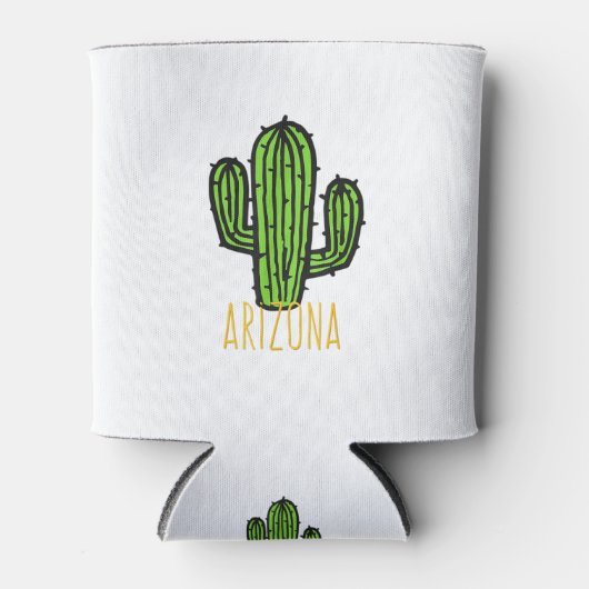 Arizona Cactus - AZ Souvenir Dosenkühler (Vorderseite)
