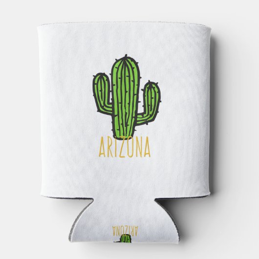 Arizona Cactus - AZ Souvenir Dosenkühler (Rückseite)