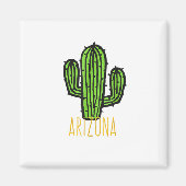 Arizona Cactus - AZ Souvenir Magnet (Vorne)