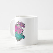 Arizona Cactus Blooms Kaffeetasse (Vorderseite Links)