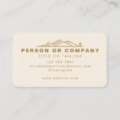 Arizona Cactus Landscaping oder Real Anwesen Moder Visitenkarte (Rückseite)