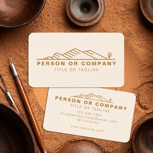 Arizona Cactus Landscaping oder Real Anwesen Moder Visitenkarte