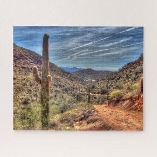 Arizona Cactus Landschaftlich Puzzle