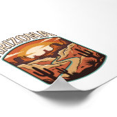 Arizona Canyon Heritage Poster (Ecke)