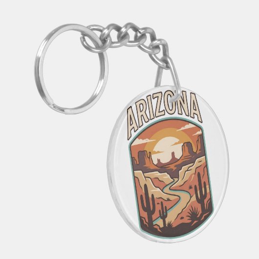 Arizona Canyon Schlüsselanhänger (Vorderseite links)