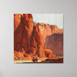 "Arizona Canyon" von Edgar Payne Leinwanddruck