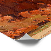 "Arizona Canyon" von Edgar Payne Poster (Ecke)