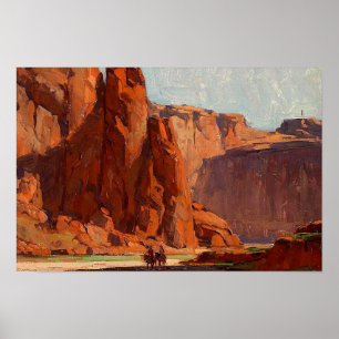 "Arizona Canyon" von Edgar Payne Poster