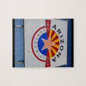 Arizona Centennial Sign Jigsaw Puzzles (Horizontal)