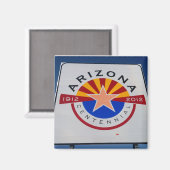 Arizona Centennial Sign Magnet (Vorderseite/Rückseite)