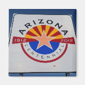 Arizona Centennial Sign Magnet (Vorne)