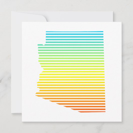 Arizona-Chill-Fade Einladung (Vorderseite)