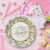 Arizona Christmas in Desert Pappteller (Party)