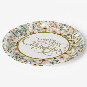 Arizona Christmas in Desert Pappteller (Schrägansicht)