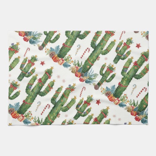 Arizona Christmas themed Geschirrtuch (Horizontal)