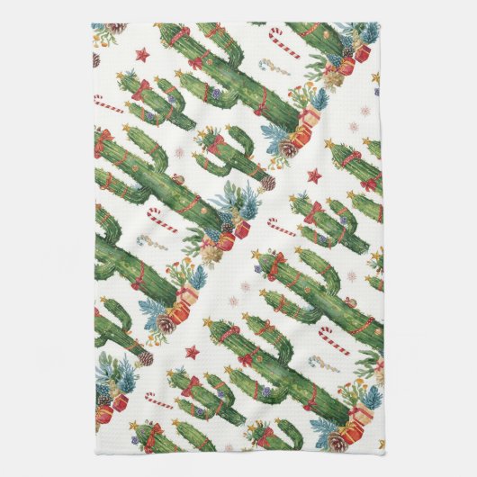 Arizona Christmas themed Geschirrtuch (Vertikal)