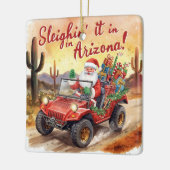 Arizona Christmas themed  Keramikornament (Links)