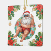Arizona Christmas themed Pool Party Keramikornament (Links)